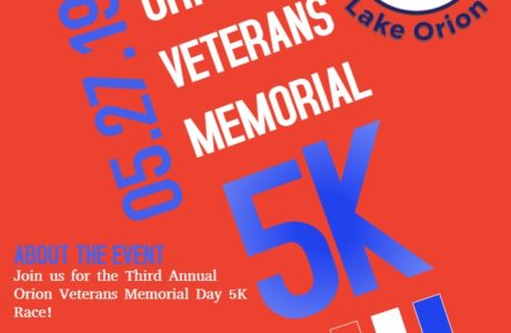 2019 Memorial Day 5k Flyer