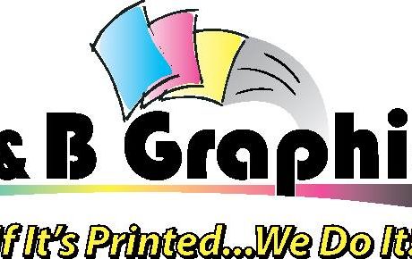 M & B Graphics logo