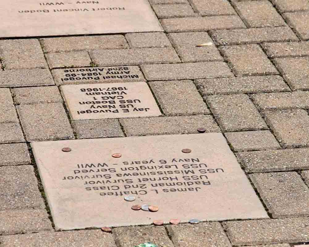 Pathway to Peace at the Orion Veterans Memorial