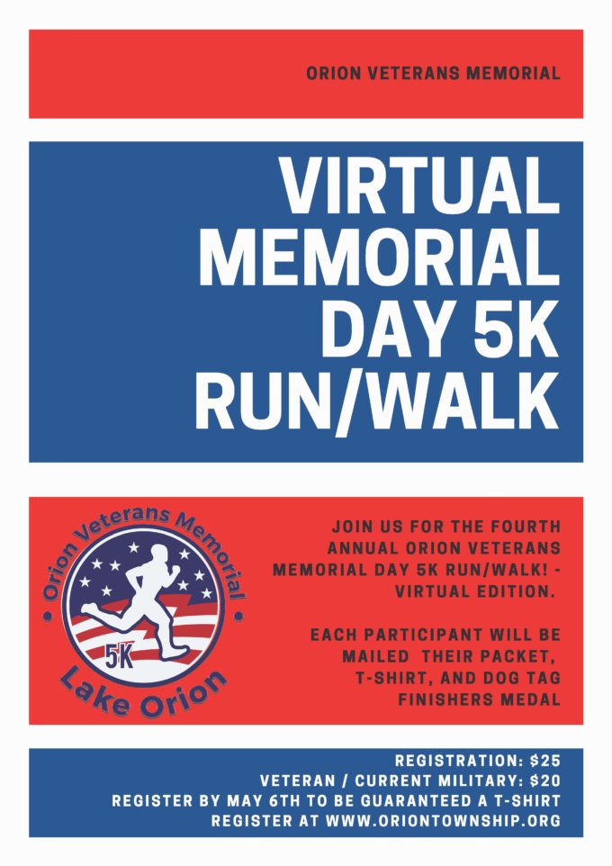 Memorial Day 5K - Virtual