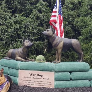 Orion Veterans Memorial War Dog Memorial