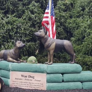 Orion Veterans Memorial War Dog Memorial